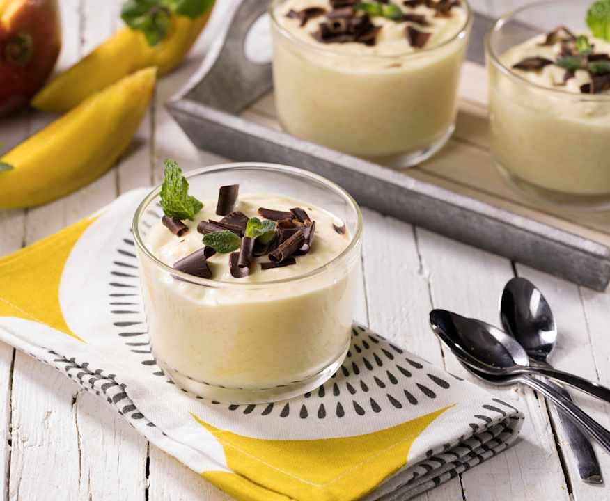 Mousse al mango