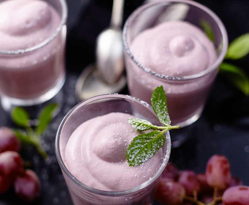 Mousse al vino rosso (senza glutine) Low Carb