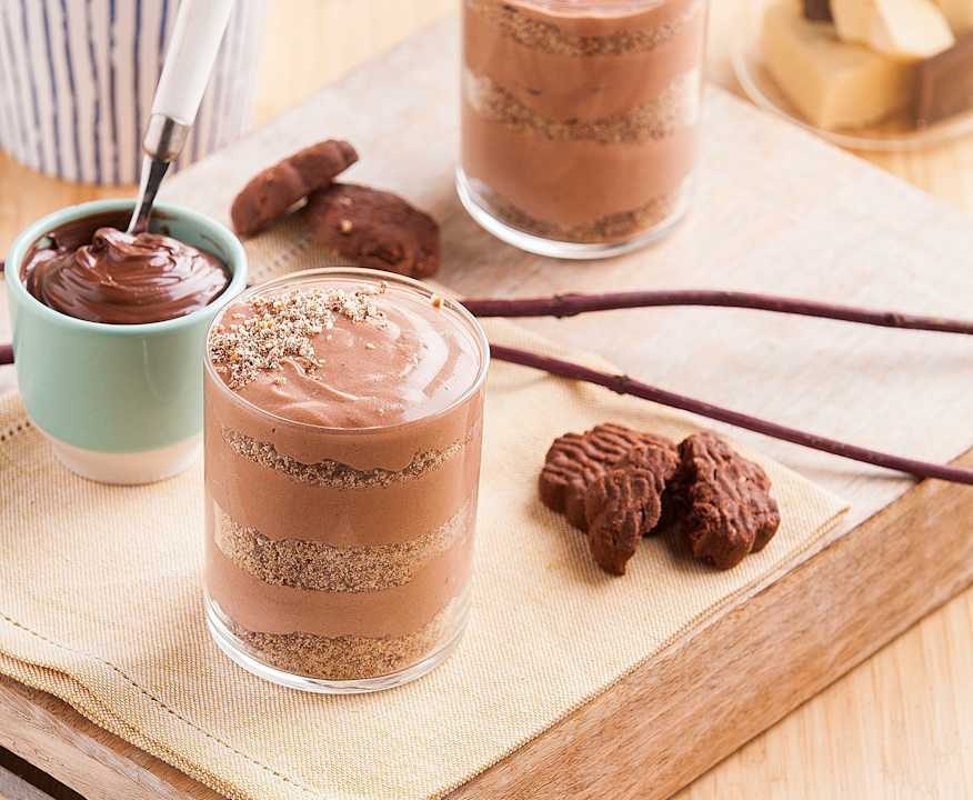 Mousse alla crema di nocciole (per 2 persone) Low Carb
