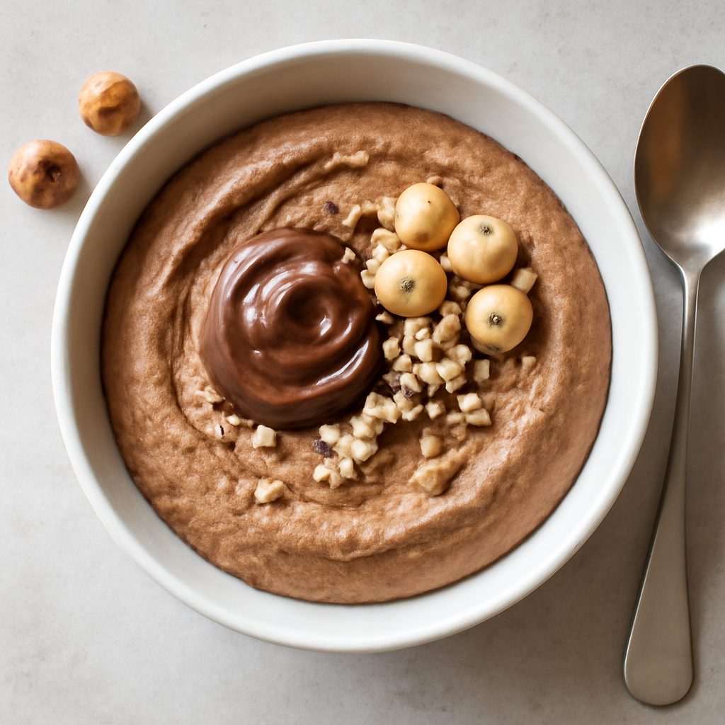 Mousse alla crema di nocciole