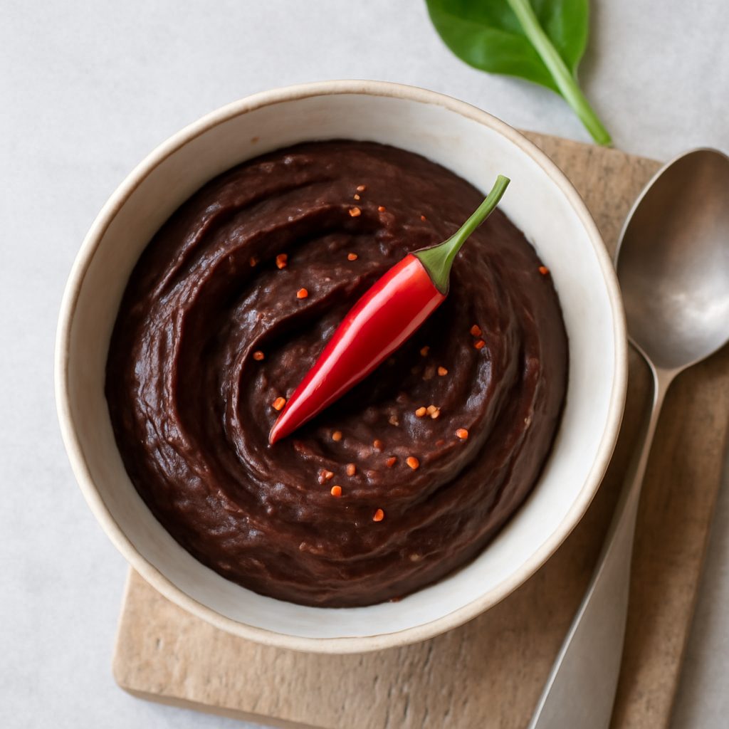 Mousse Cioccolato Fondente e Peperoncino