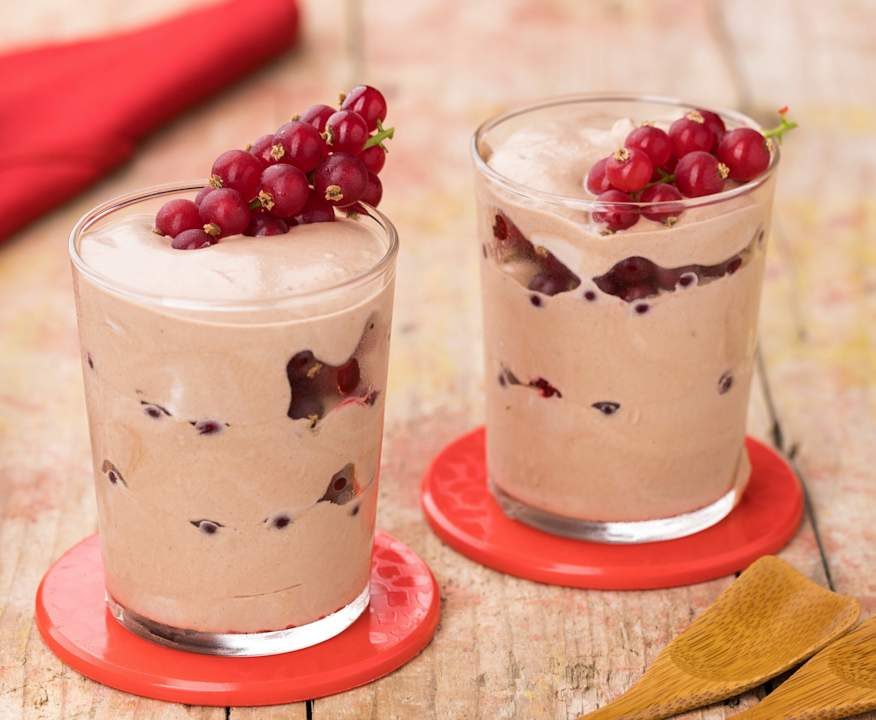 Mousse cioccolato fondente e peperoncino Low Fat