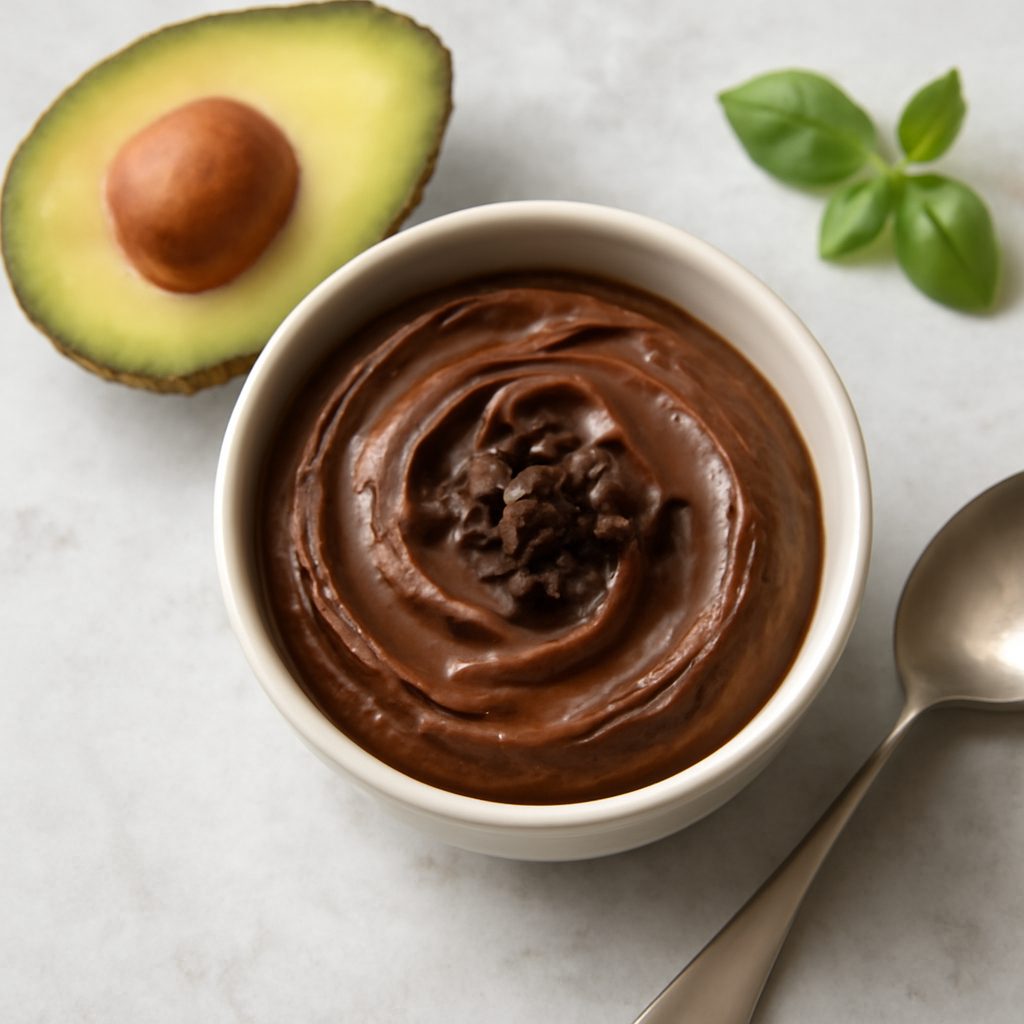Mousse di Avocado e Cioccolato Fondente
