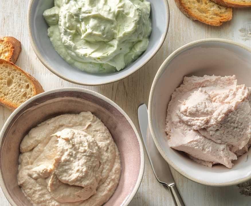 Mousse di prosciutto, tonno o formaggio Low Fat