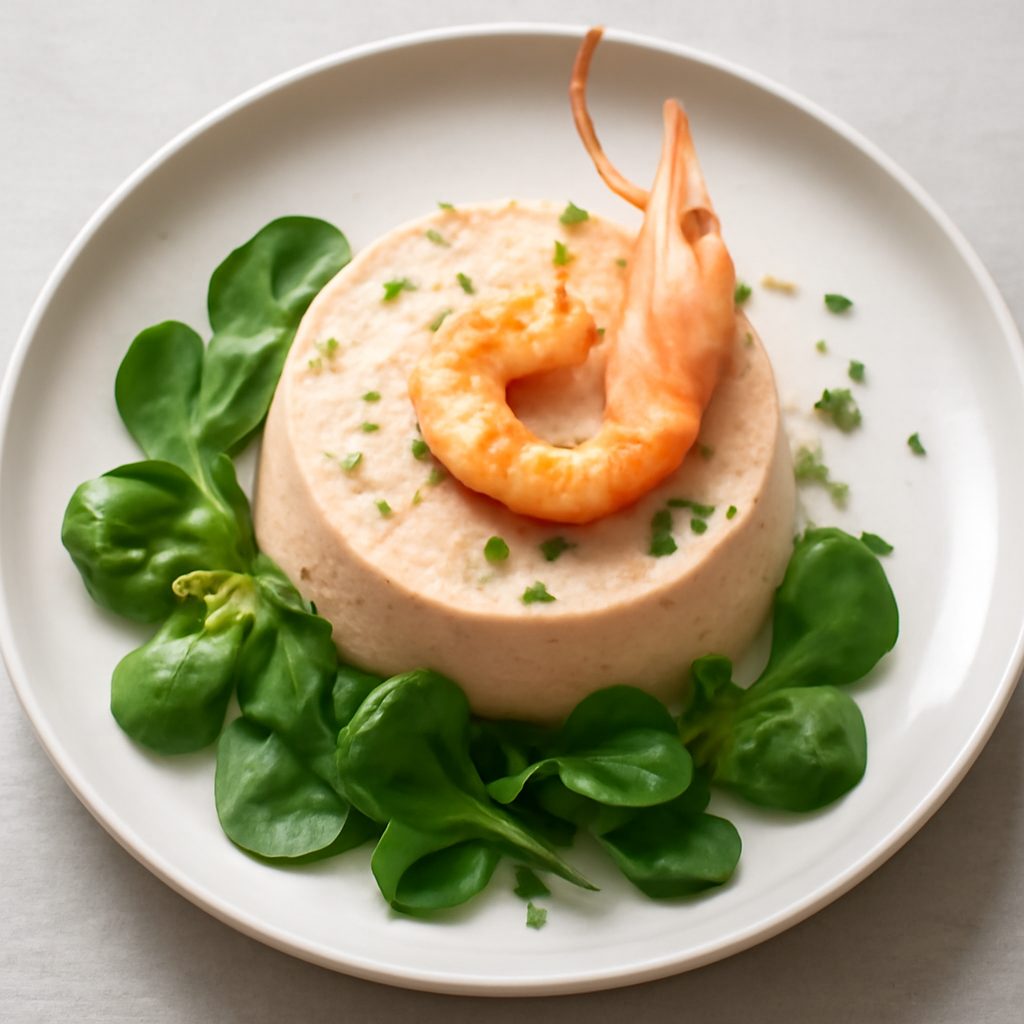 Mousse di scampi e sogliole proteica low-carb