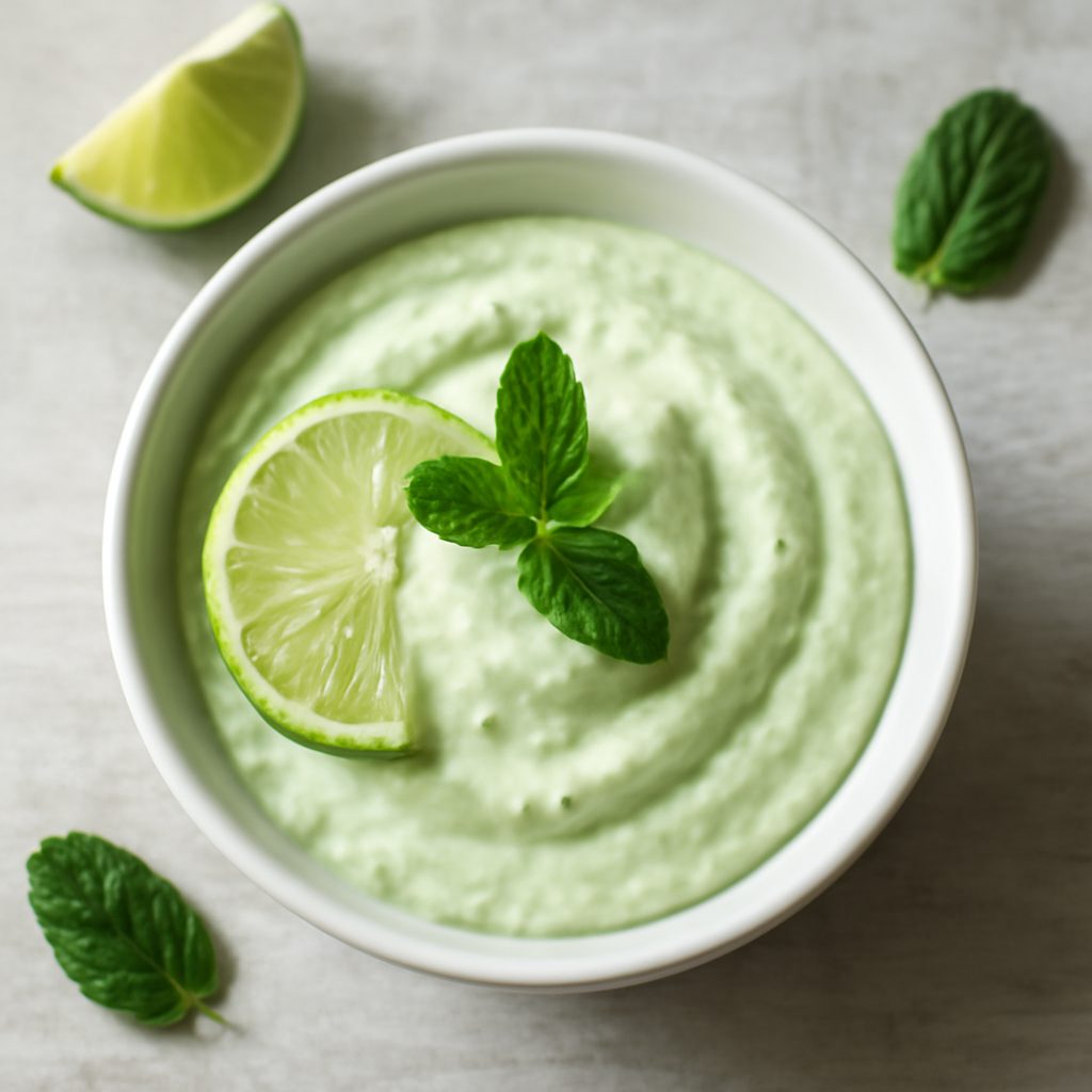 Mousse Lime e Menta Low Carb