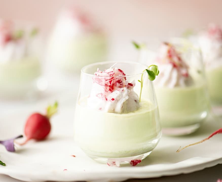 Mousse ravanelli e caprino Protein