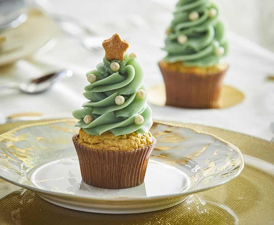 Muffin ad alberello natalizio Protein