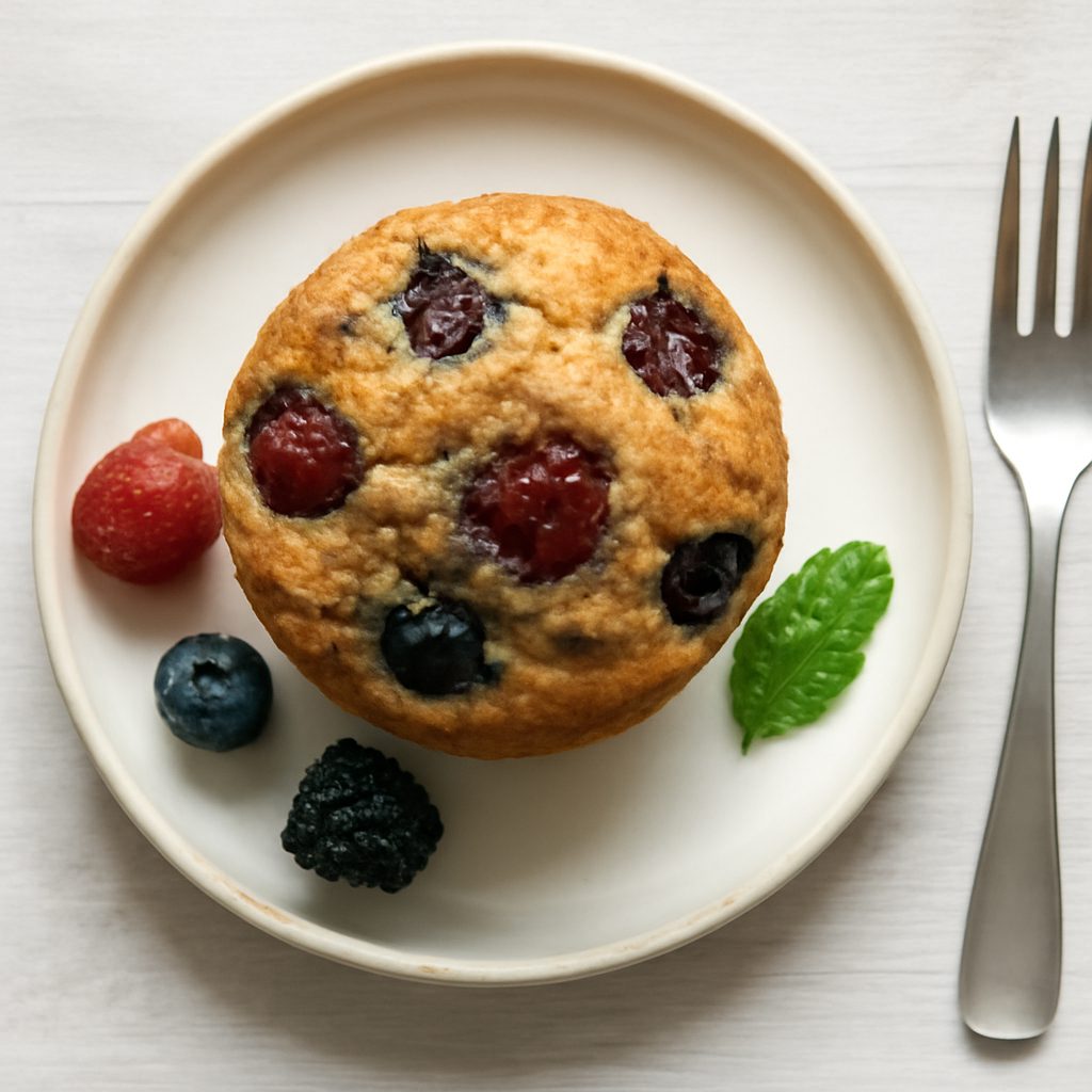 Muffin ai frutti rossi Low Fat