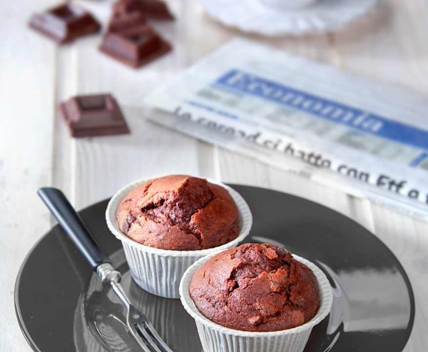 Muffin al cacao (senza glutine) Low Fat