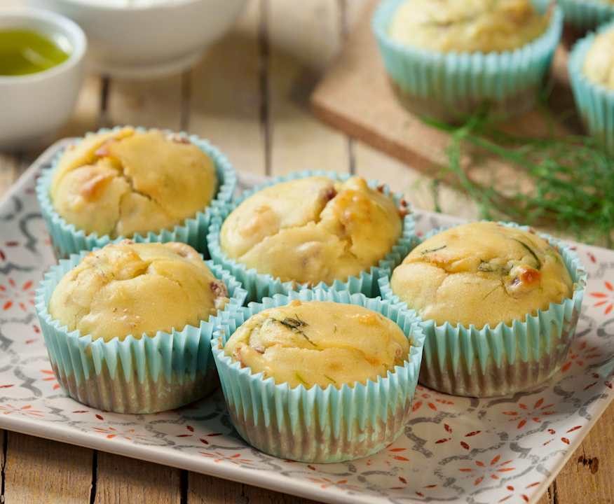 Muffin al finocchietto selvatico e topinambur Low Carb
