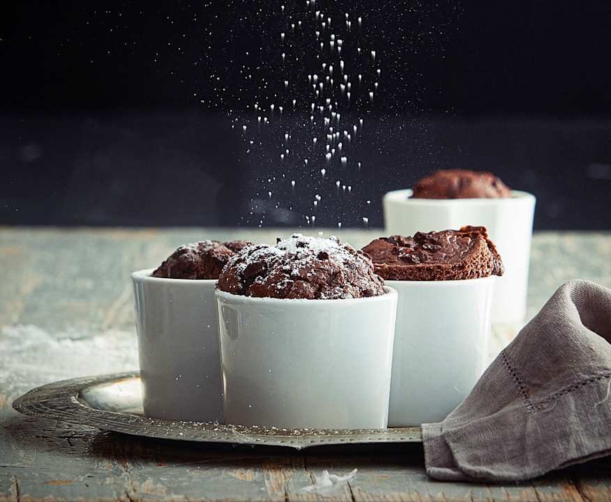 Muffin al rum e cioccolato Protein