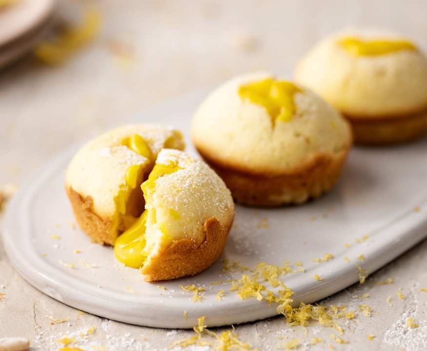 Muffin alla crema di limone e curry Low Fat
