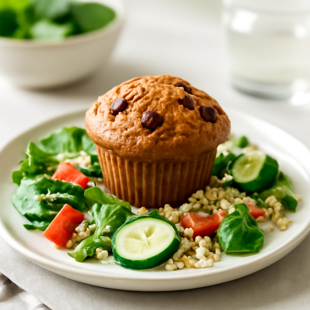 Muffin Americano Light ai Mirtilli