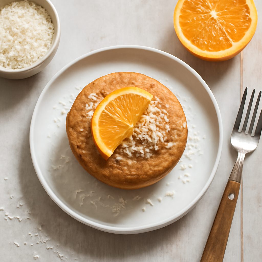Muffin Cocco e Arancia Low Carb