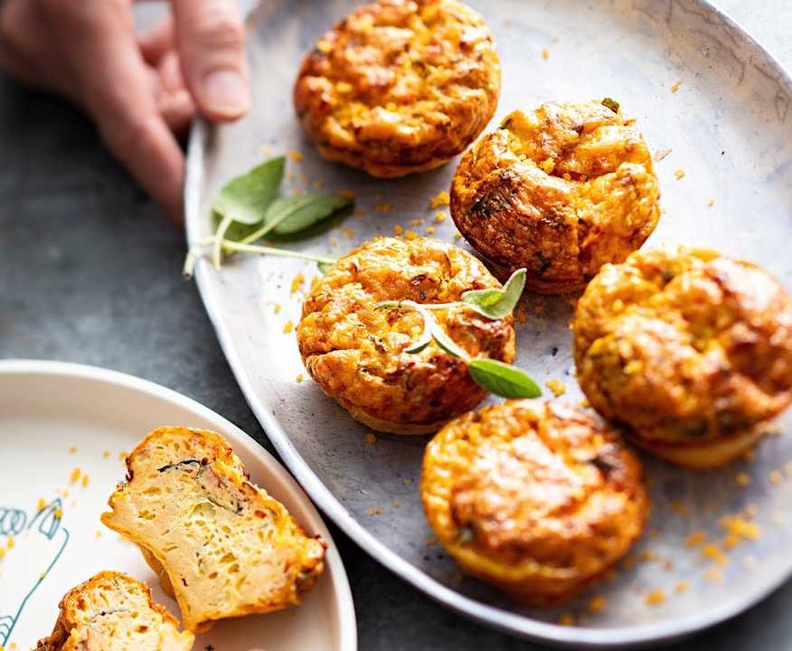 Muffin frittatine Parmigiano Reggiano e verdure Protein