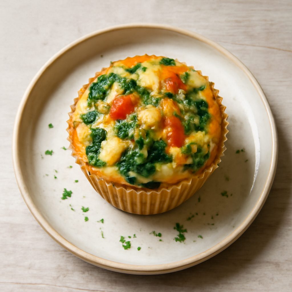 Muffin Proteico al Finocchietto Selvatico e Topinambur Low-Carb