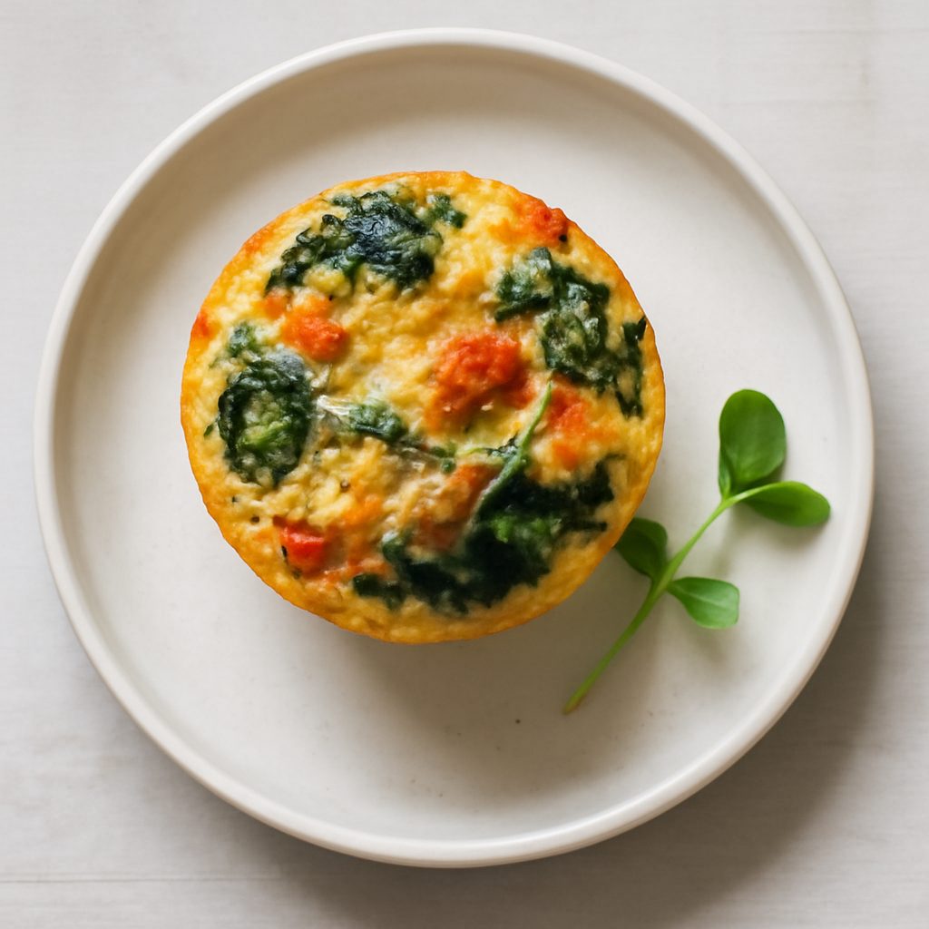 Muffin proteico noci e mele renette low-carb