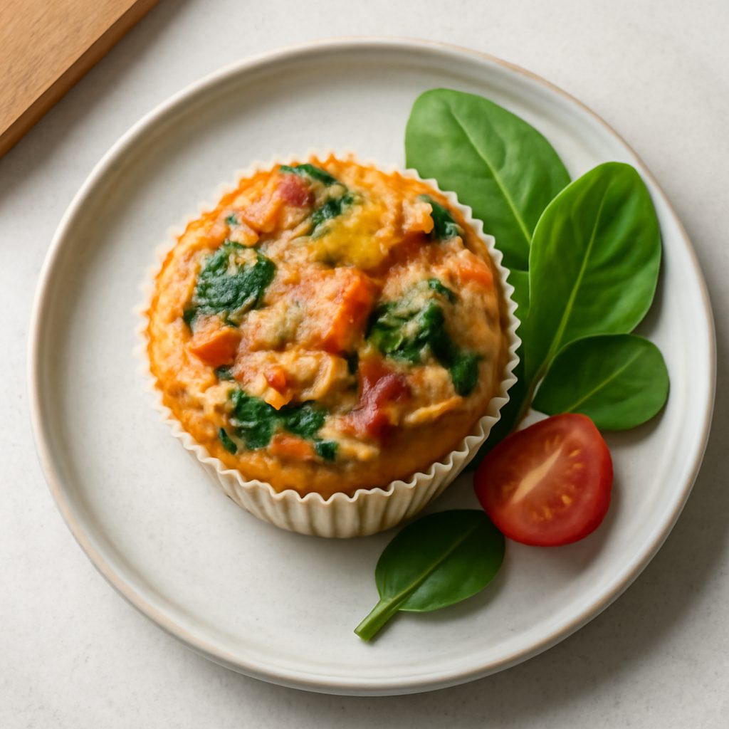 Muffin salato salmone e aneto
