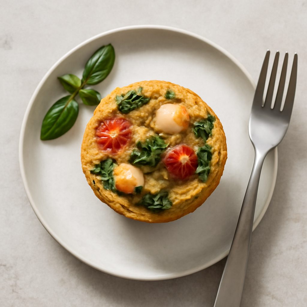 Muffin salato Sbrinz e verdure