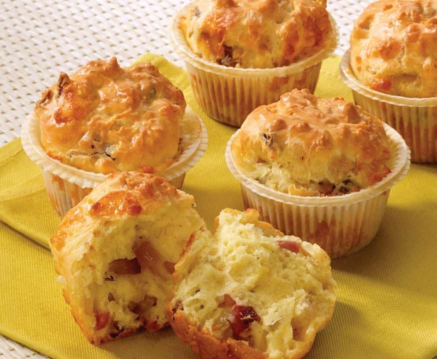 Muffin speck e caciocavallo Low Fat