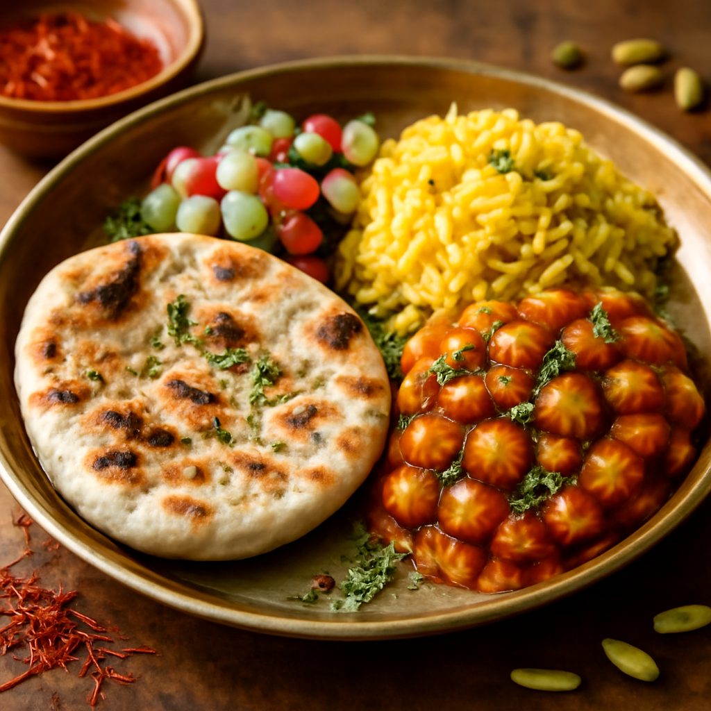 Naan all'Aglio Low Carb