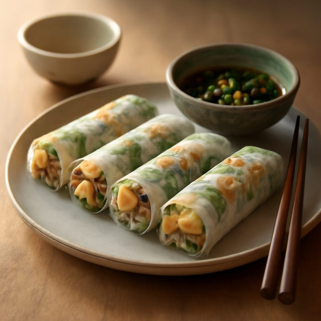Nems al tofu light al forno - Croccanti e asiatici