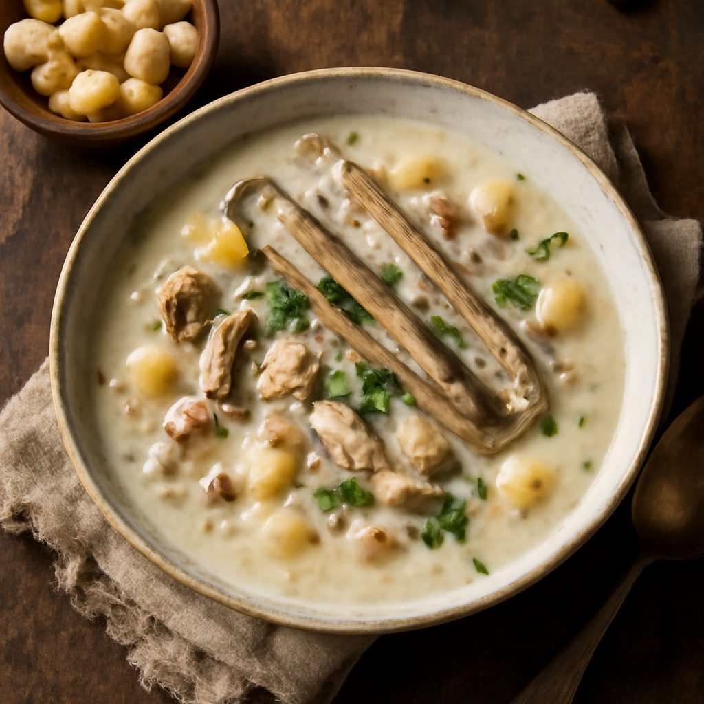 Zuppa di Vongole Razor del New England