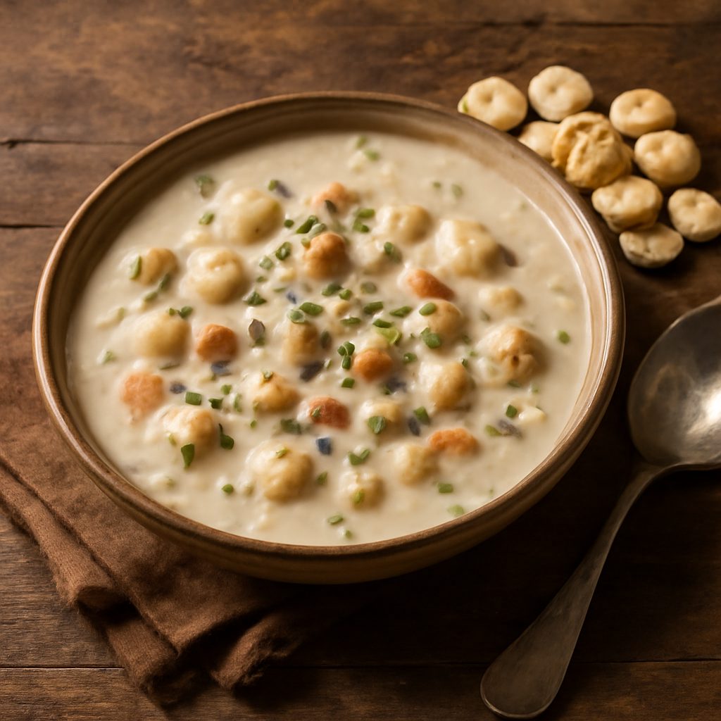 Zuppa di Vongole nello Stile del New England Protein