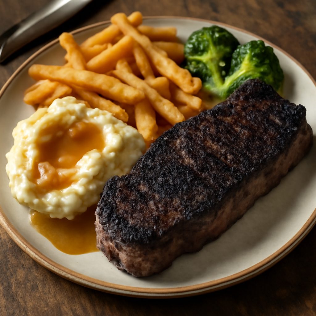 Bistecca di New York alla Chicagana