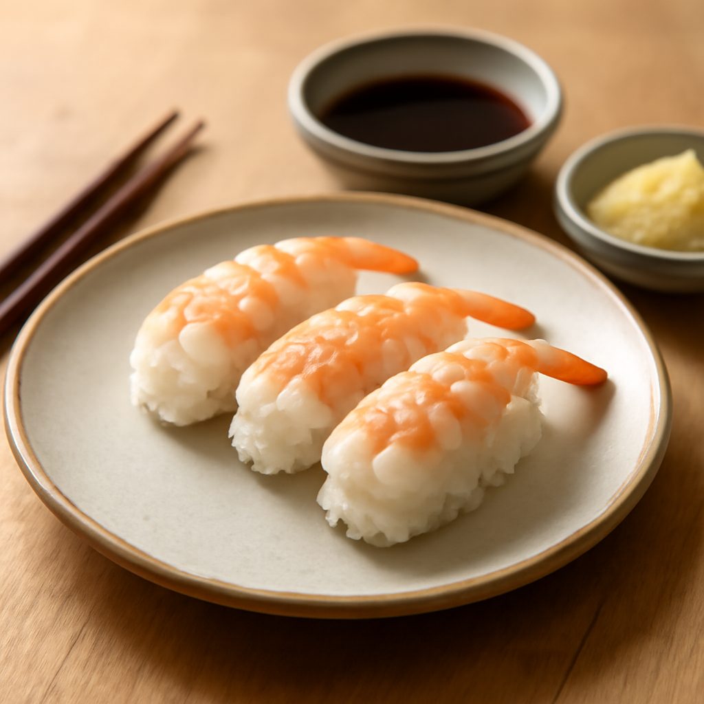 Nigiri di Gamberi Light all'Italiana