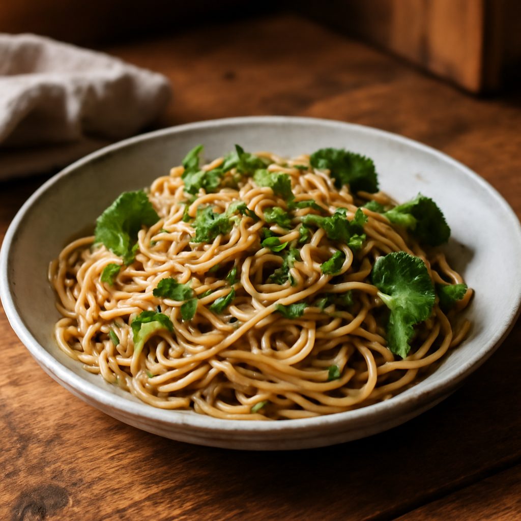 Noodles al Sesamo Stile Canadese