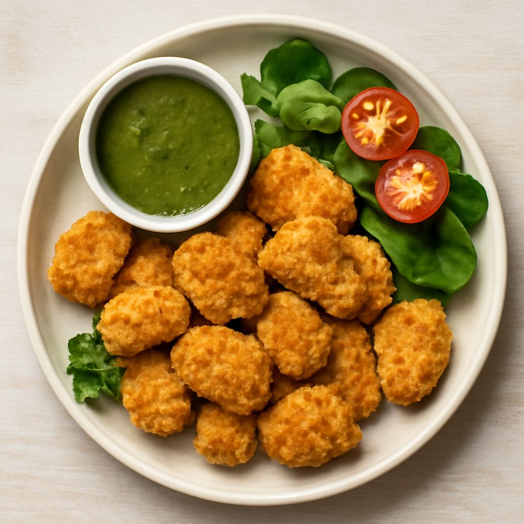 Nuggets di pollo con salsa soyanesa ai sottaceti Protein