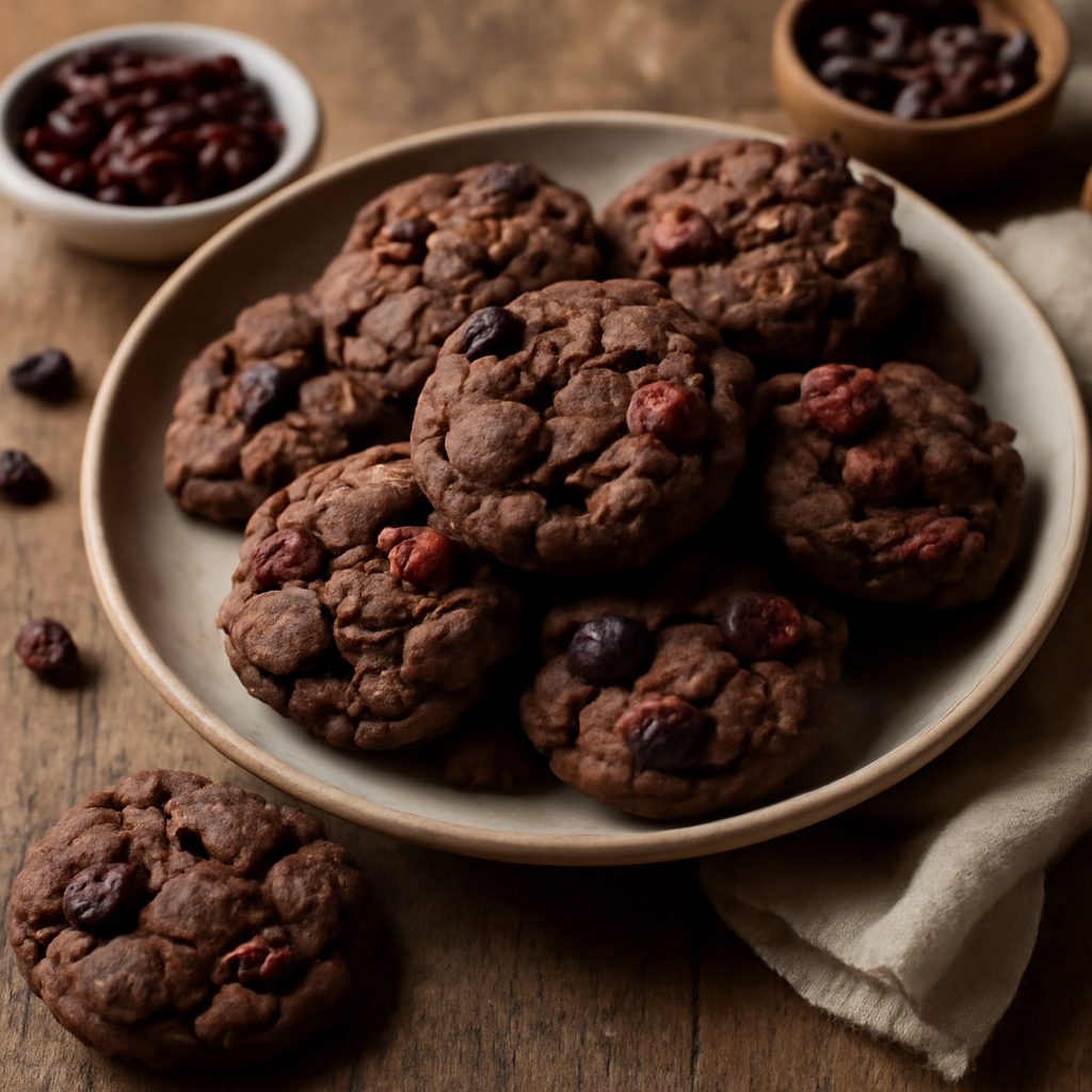 Biscotti al Cioccolato e Ciliegia Irresistibili