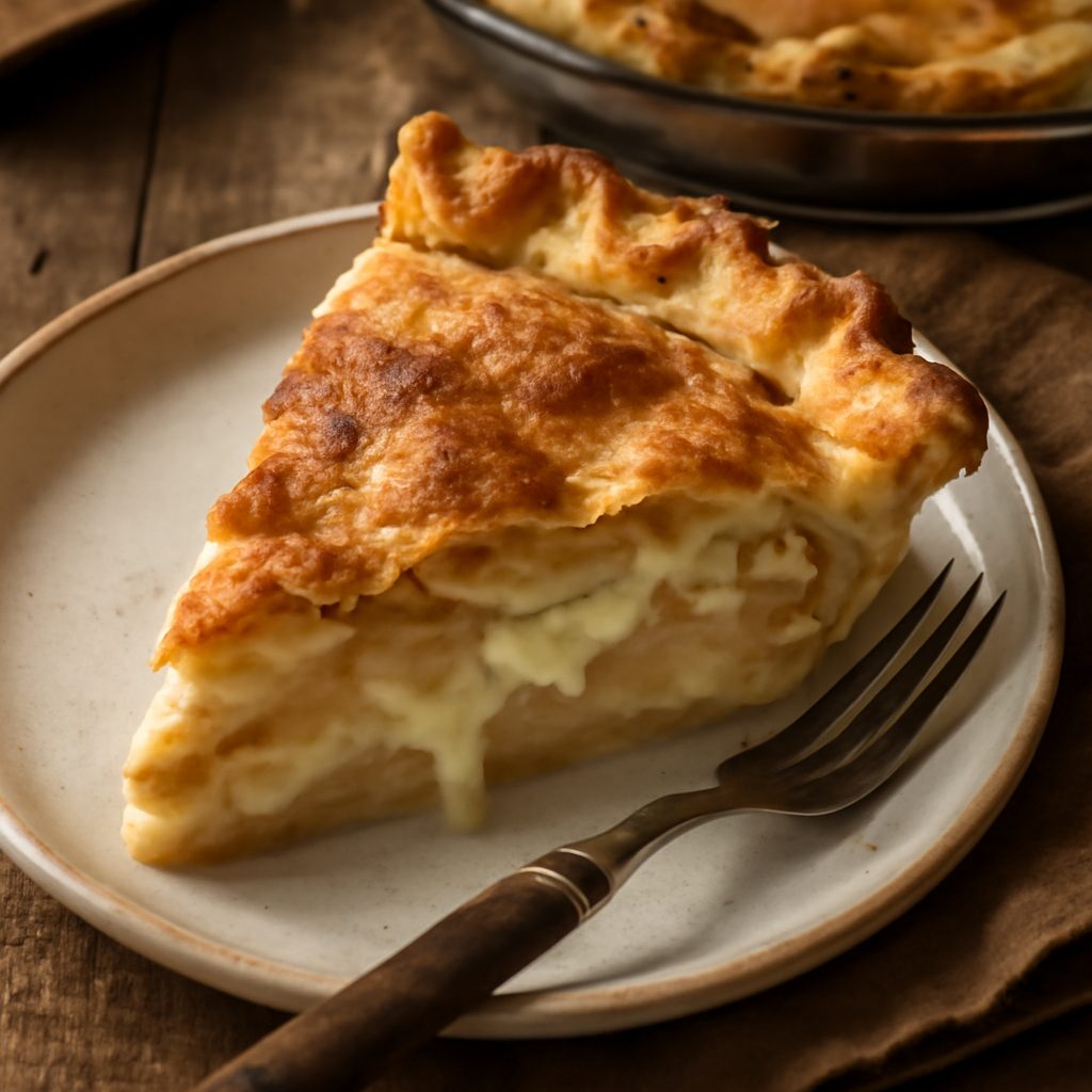 Torta di Mele e Crema alla Vaniglia