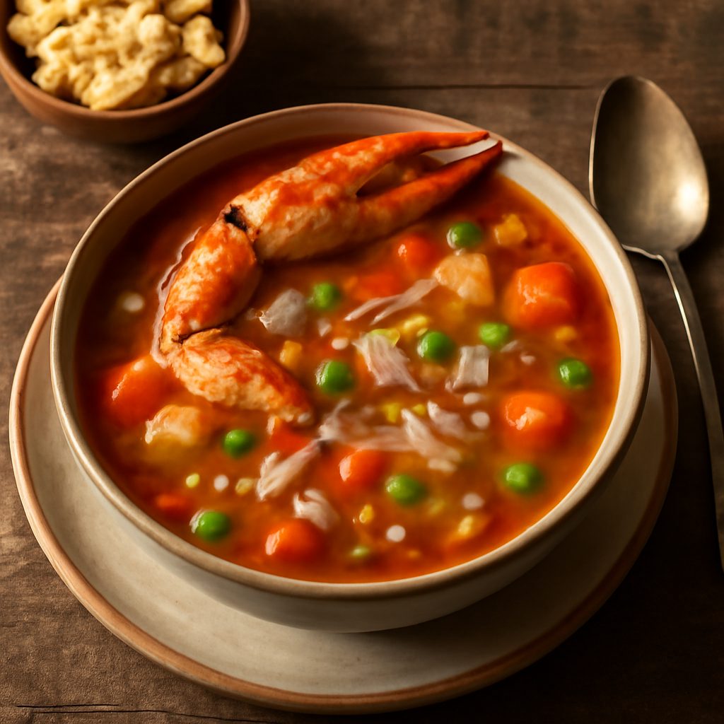 Zuppa di Granchio all'Antica di Baltimora