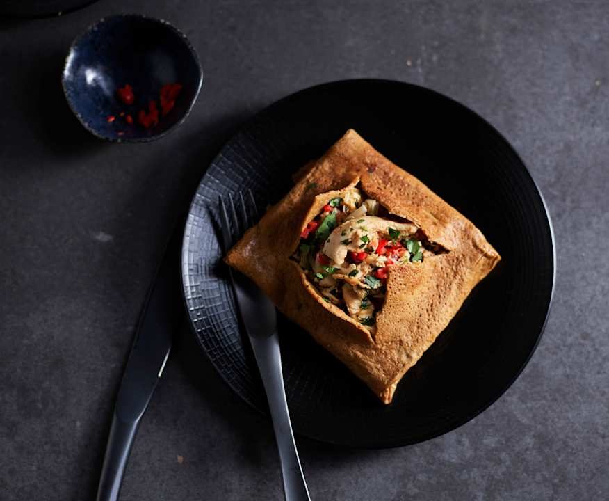 Omelette di pollo alla tailandese Low Carb