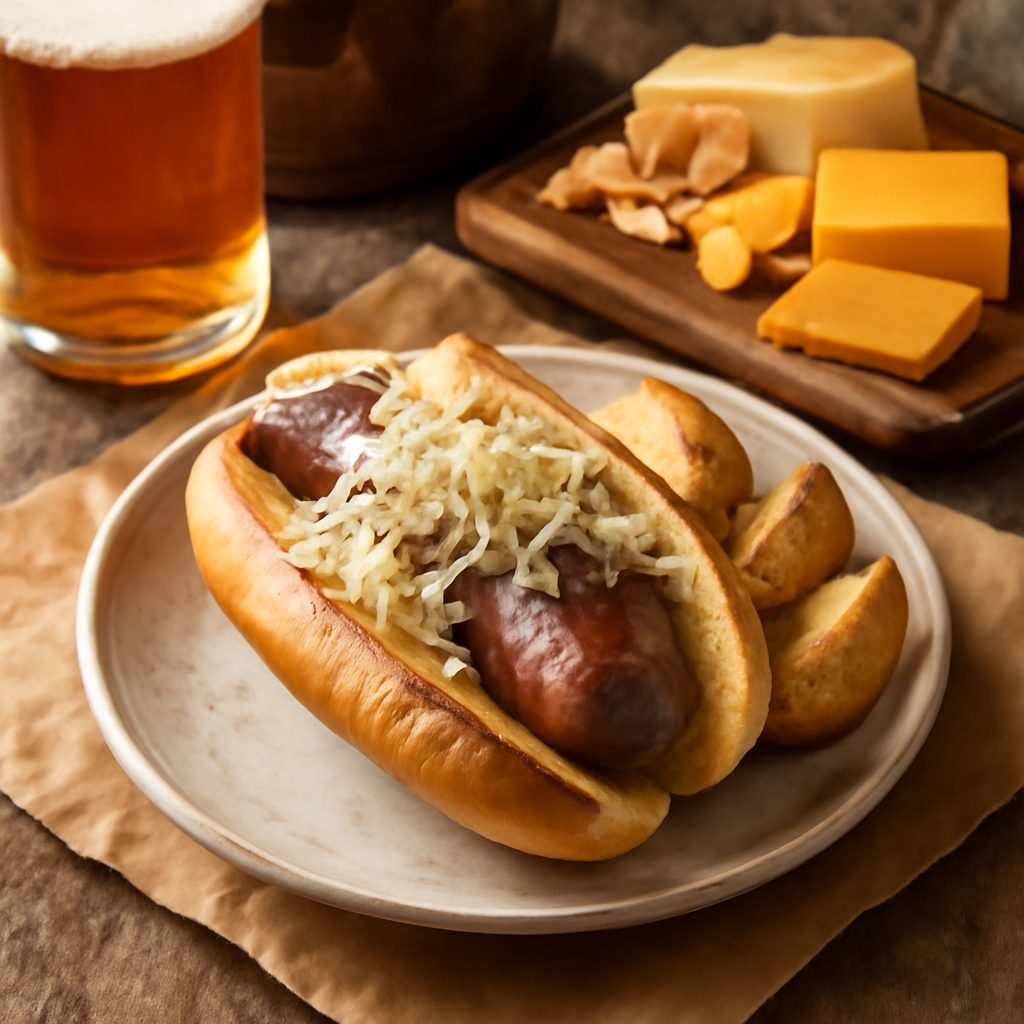 Bratwurst alla birra del Wisconsin Low Fat