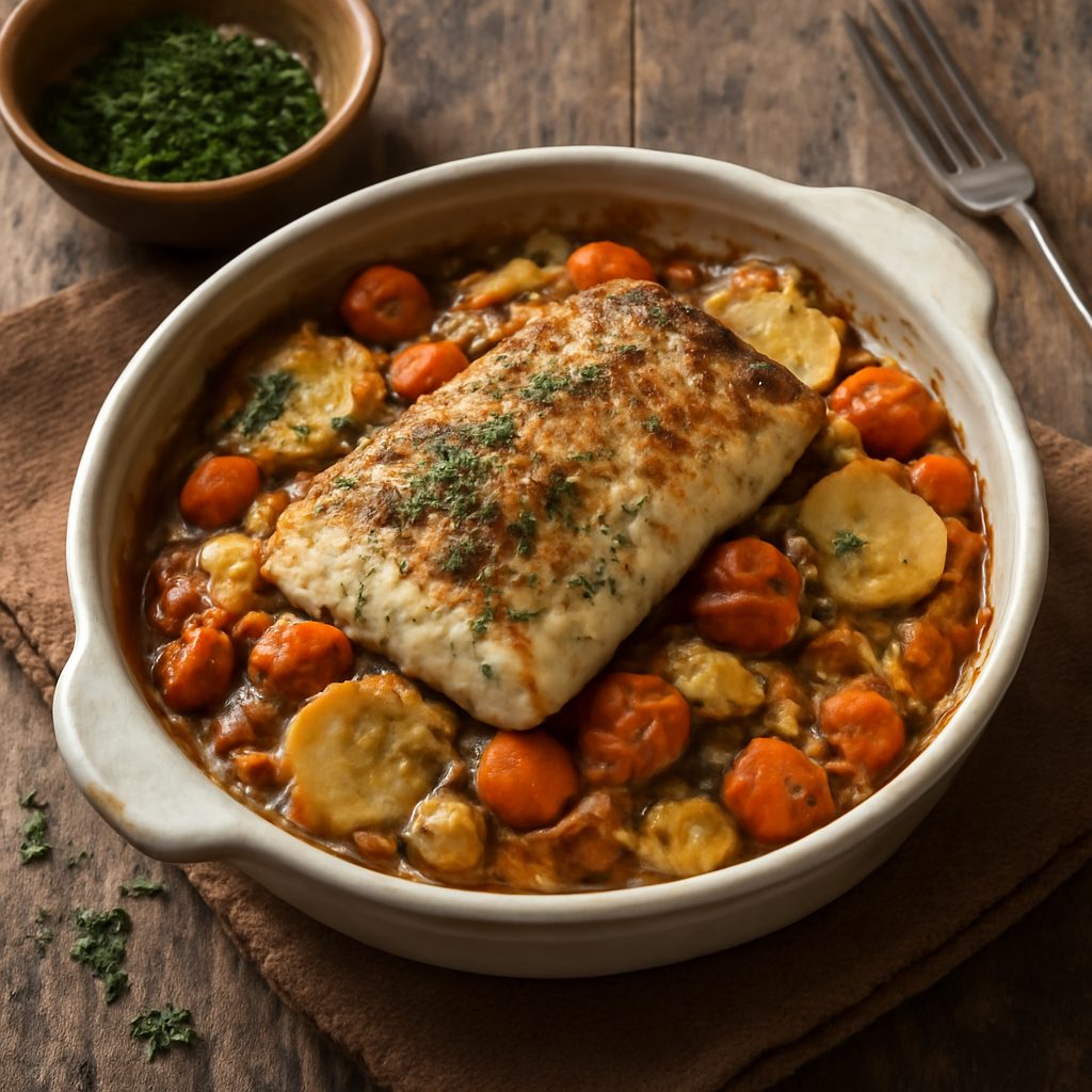 Pesce Persico in Unico Piatto