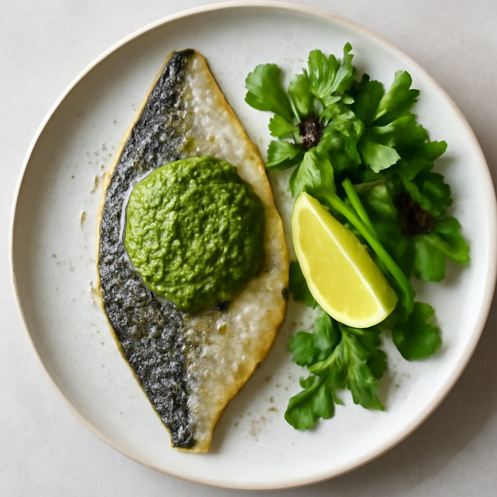 Orata con pesto allo zenzero fit - Proteica Low Carb