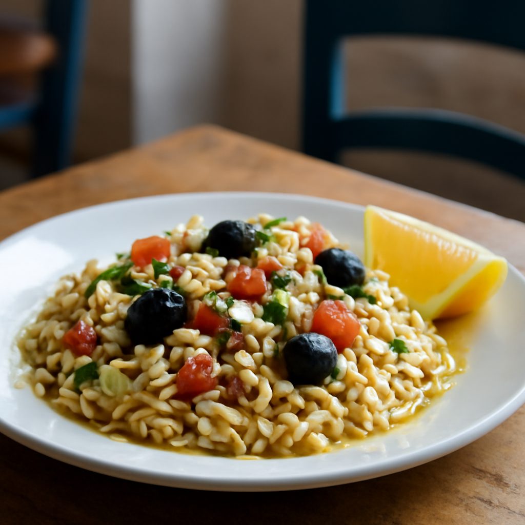 Orzo Greco con Feta e Verdure