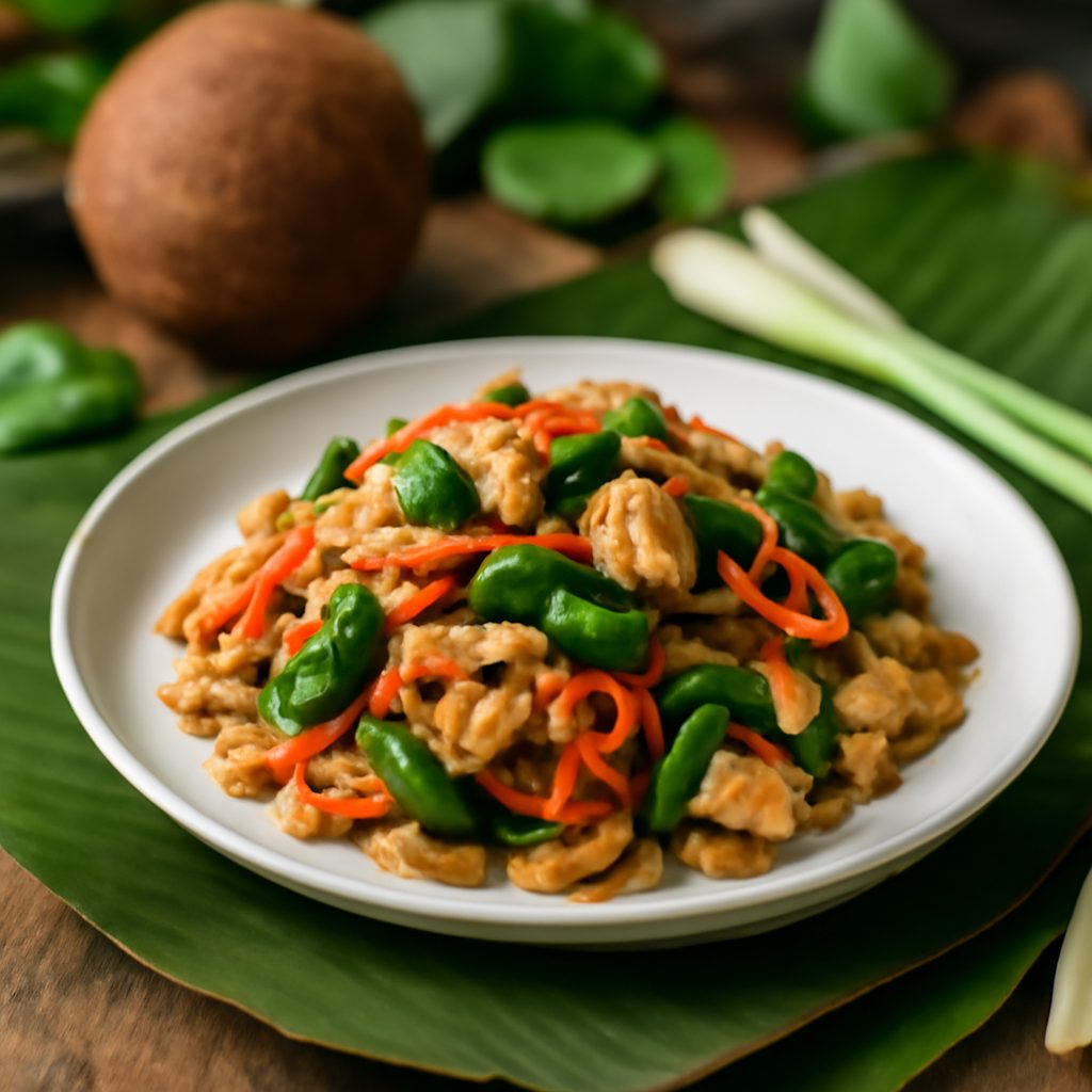 Pad Kee Mao - Noodles di Verdure Thai al Maiale Low Fat