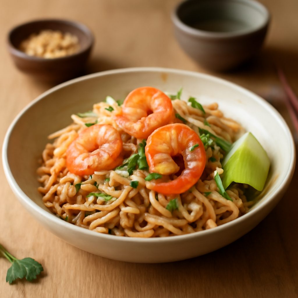 Pad Thai ai Gamberetti Light - Versione Italiana
