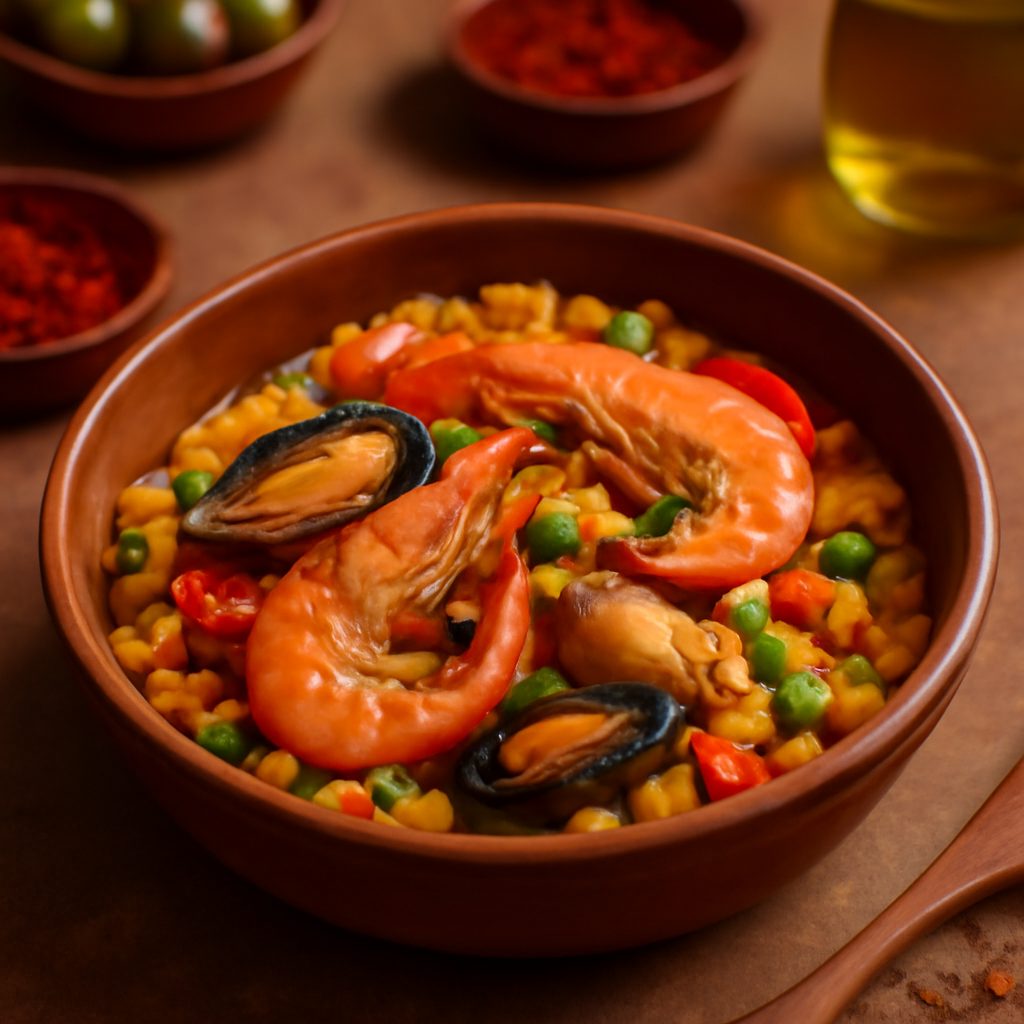 Paella Low-Carb Spagnola