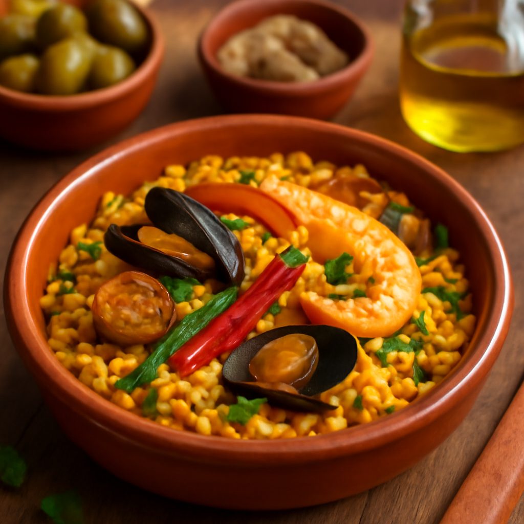 Paella Spagnola Light Low-Carb