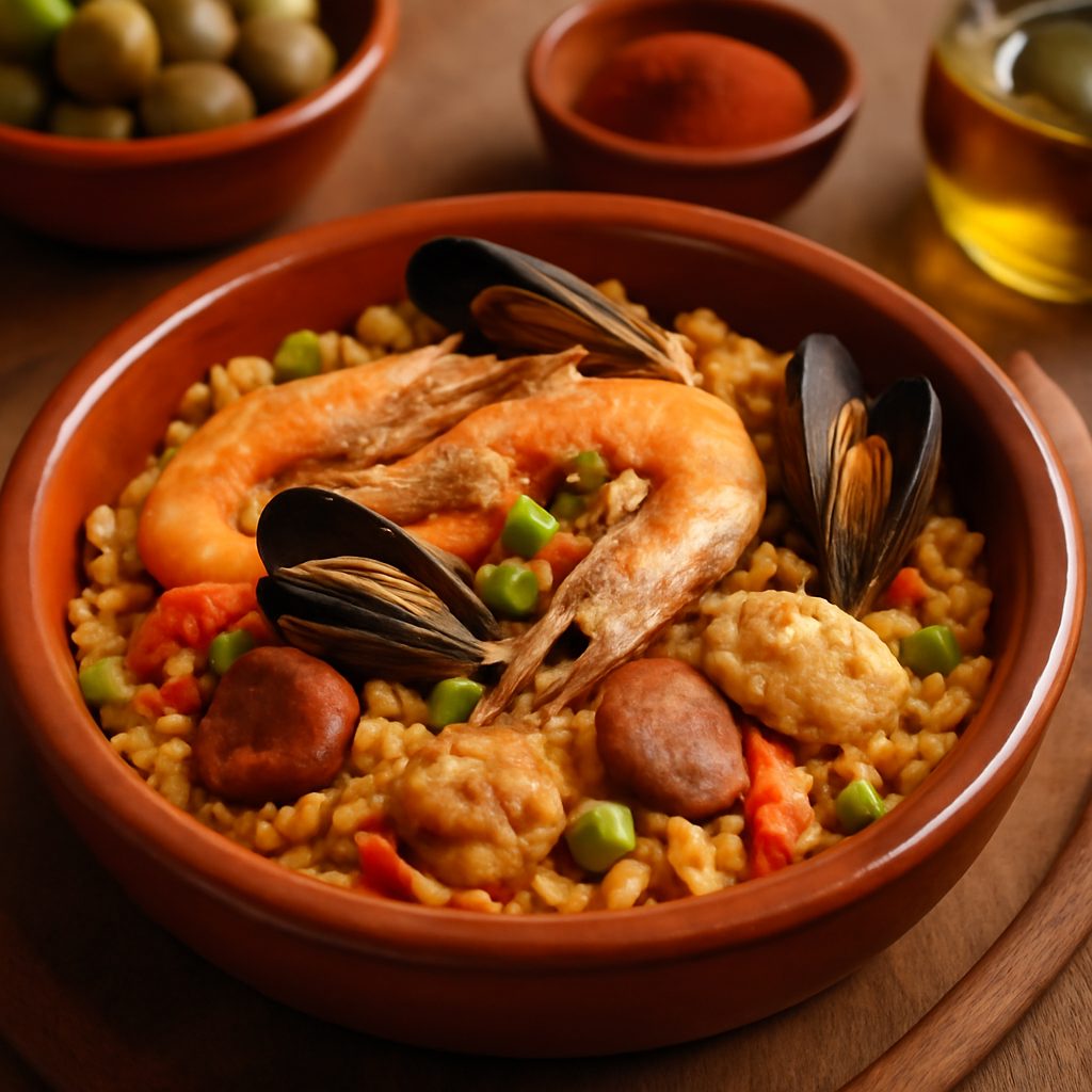 Paella Spagnola Light Low-Carb