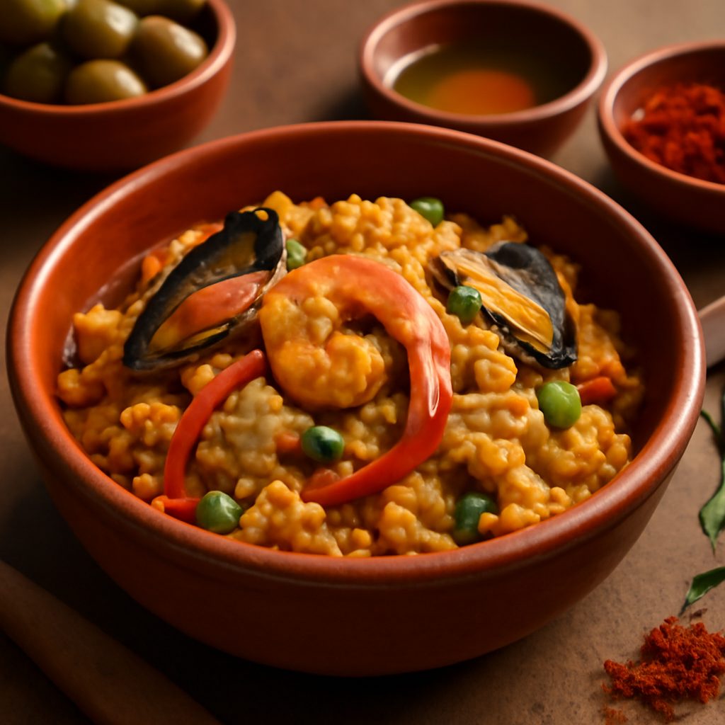Paella Spagnola Low-Carb Fit