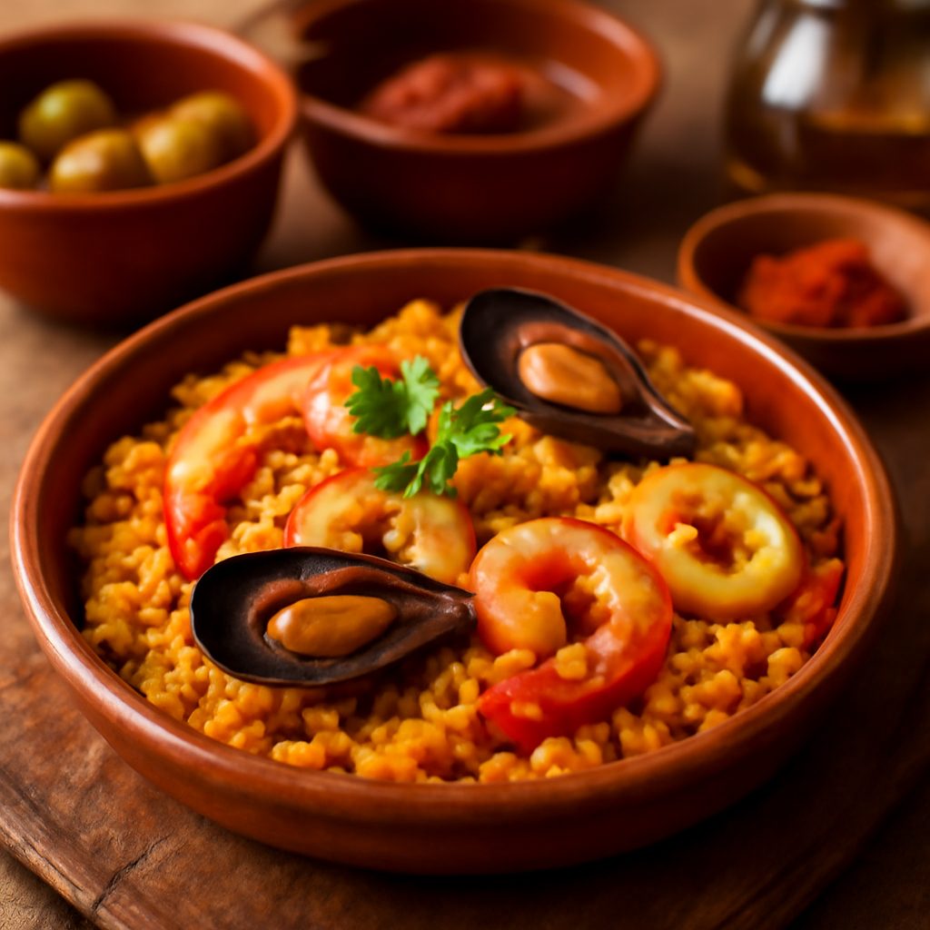 Paella Spagnola Low-Carb