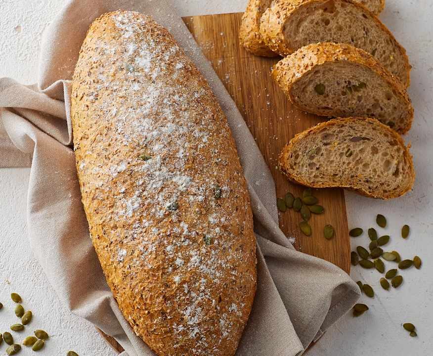 Pagnotta di farro e semi di zucca Low Fat