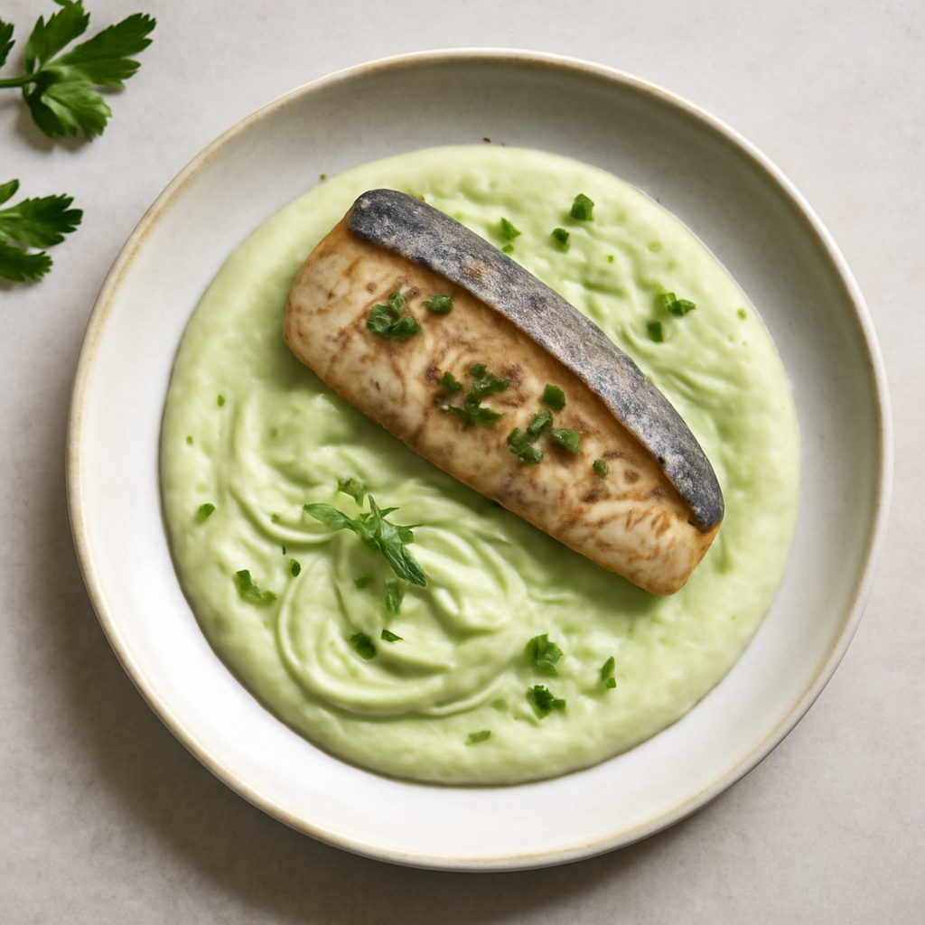 Palamita in crema di finocchio proteica low-carb
